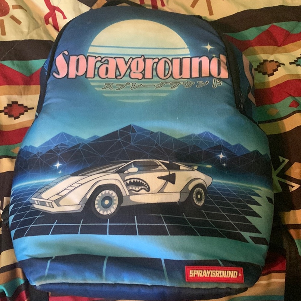 Spray ground book bag